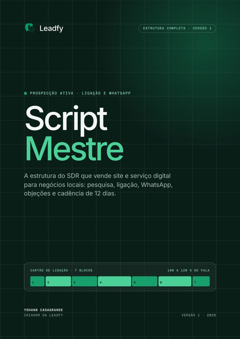 Capa do manual Script Mestre, de Yohann Casagrande